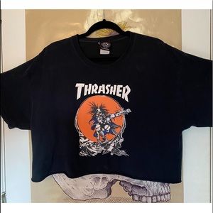 Thrasher Crop Top
